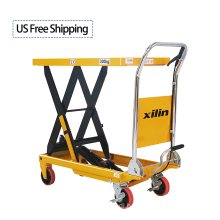 Xilin High Quality 300kg 660lbs 500KG 1100lbs Hydraulic Table Lift Scissor Lift Table